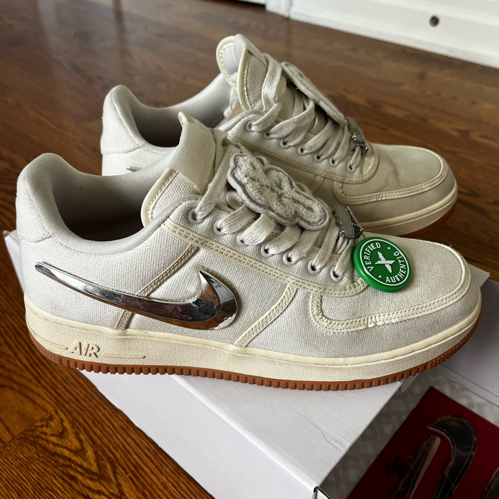 Nike AF1 Travis Scott sail